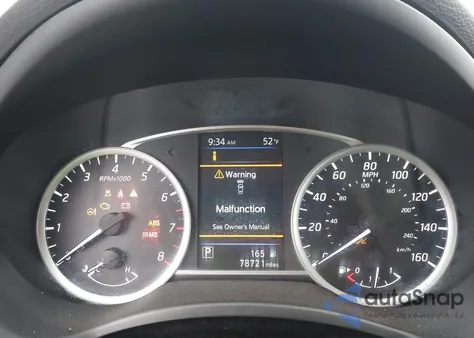 2019 Nissan Sentra S z USA, uszkodzony, nr VIN 3N1AB7AP1KY280896